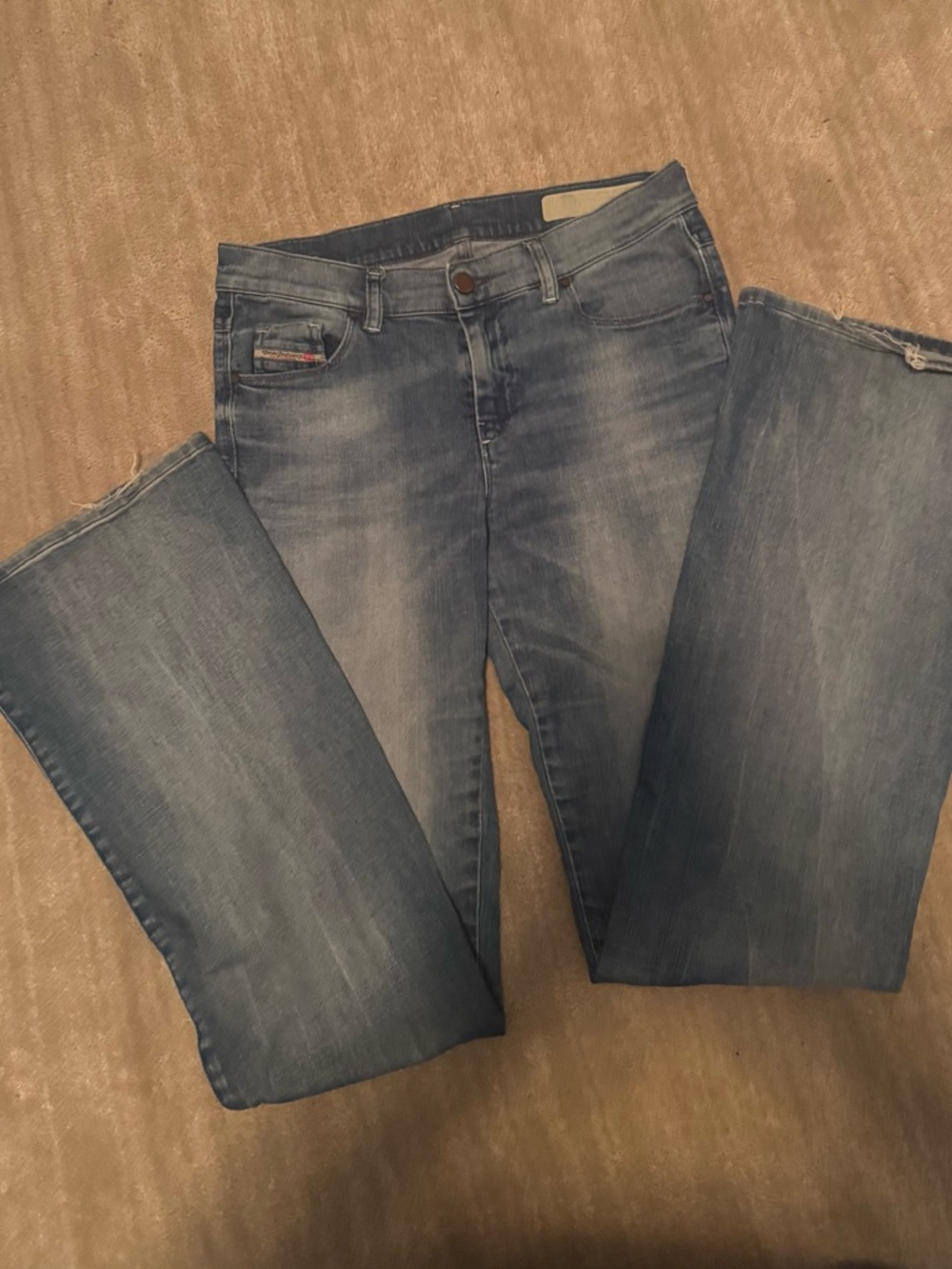 Diesel Women's Jeans in Faded Blue